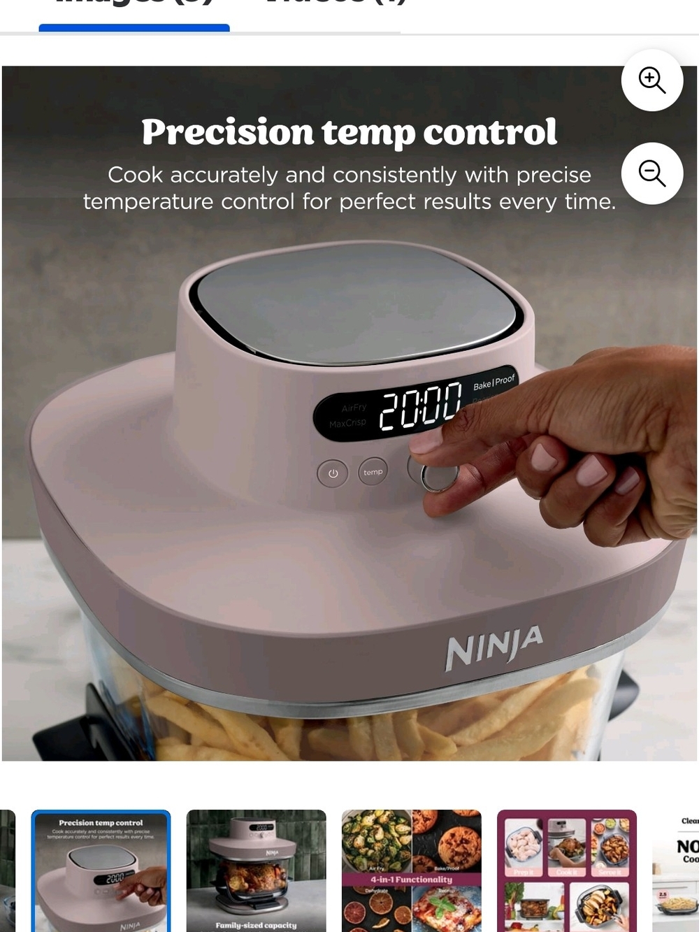 Ninja Air Crispipro 6qt - Picture 4 of 7